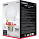 Lumos LED A19 Medium E26 11.5 watt 120V 2700K Light Bulb, Type A