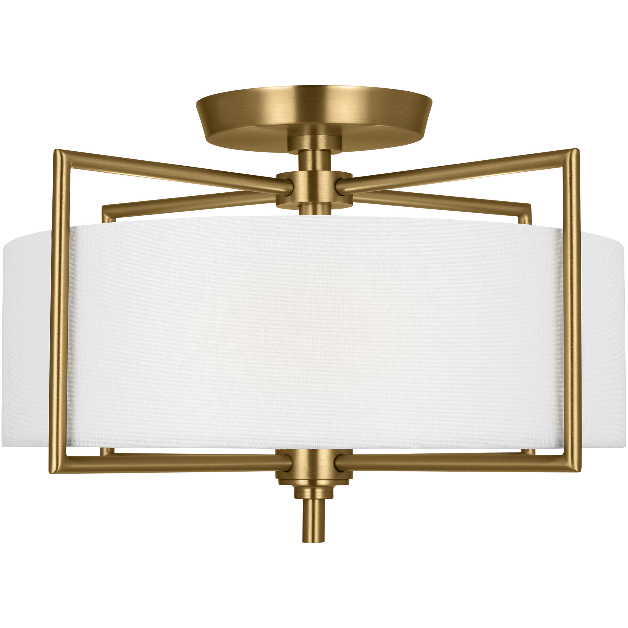 C&M by Chapman & Myers Perno 2 Light 15.00 inch Semi-Flush Mount