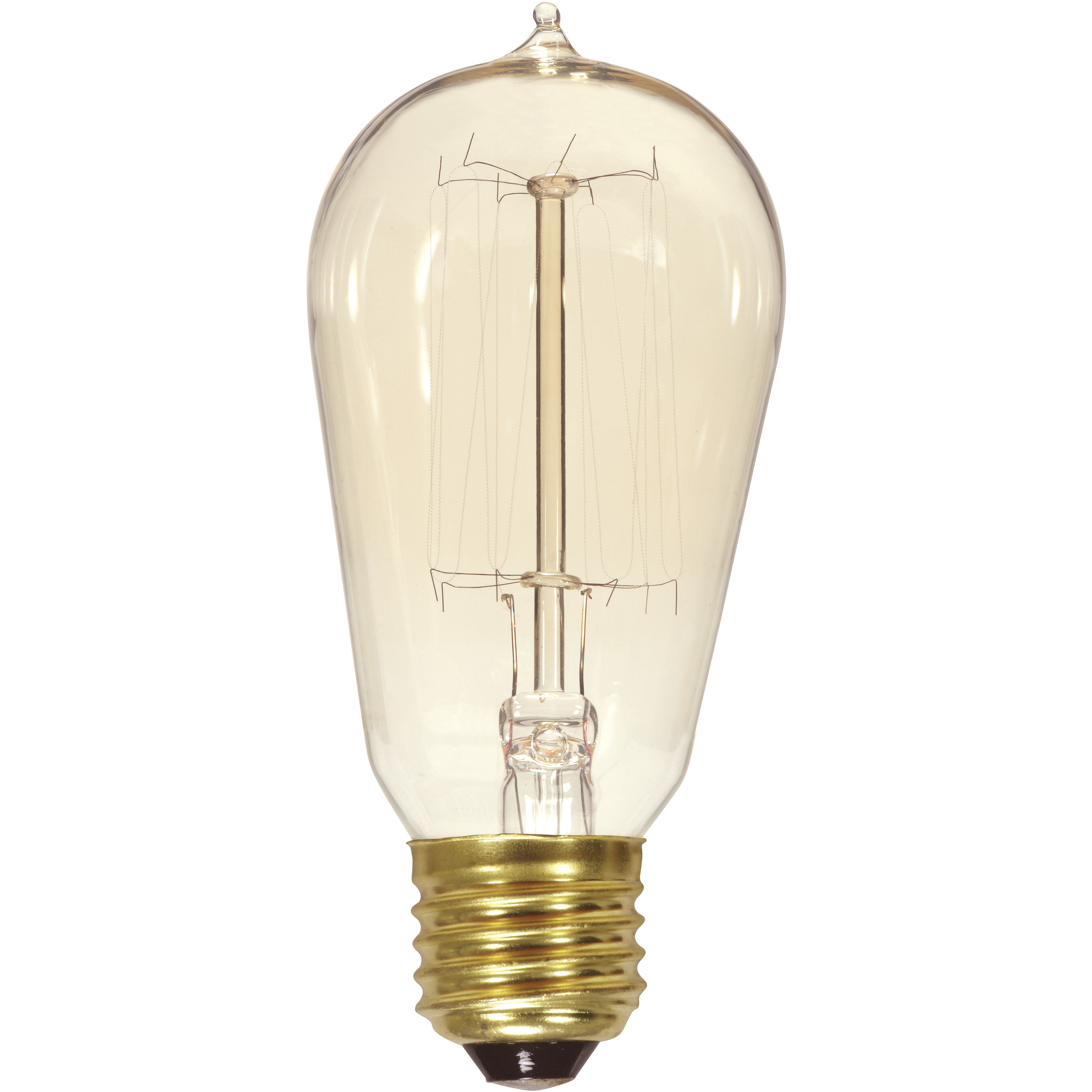 Lumos Incandescent ST19 Medium E26 60 watt 120V 2700K Light Bulb