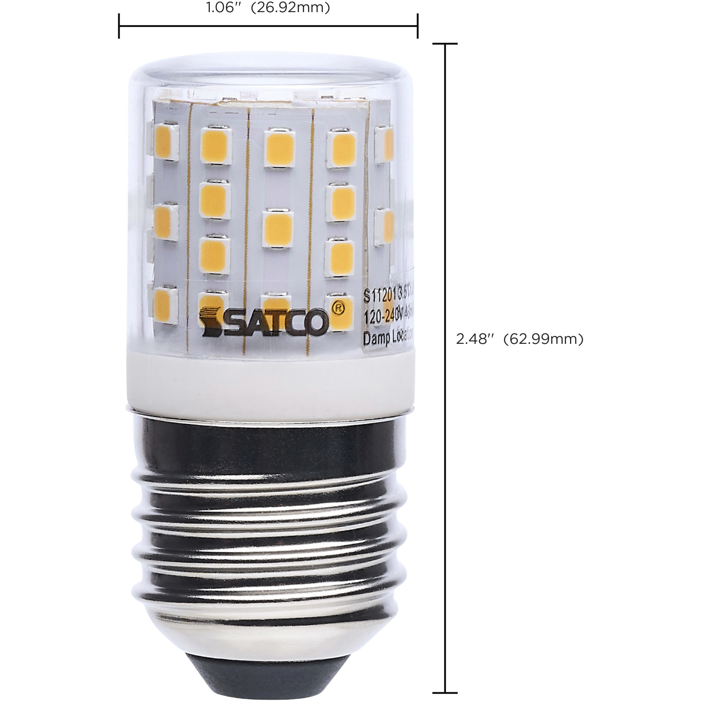 Edgewood LED E27 E27 3.5 watt 3000K Appliance Lamp
