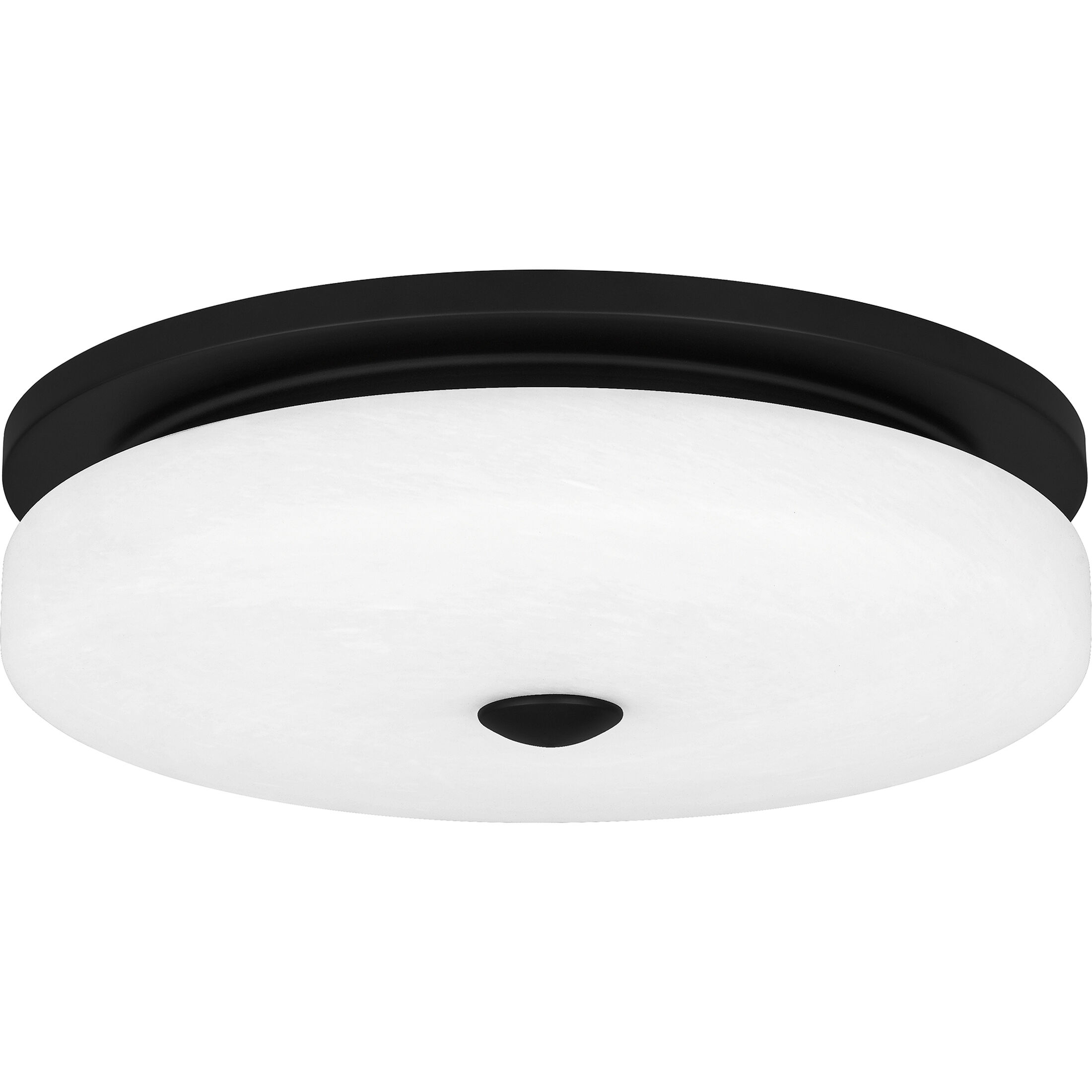 Tavani 15 inch Matte Black Flush Mount Ceiling Light