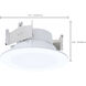 ColorQuick LED Matte White Recessed, Retrofits