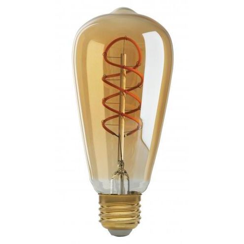Lumos LED ST19 Medium E26 4.5 watt 120V 2000K Light Bulb, LED Spiral Filament
