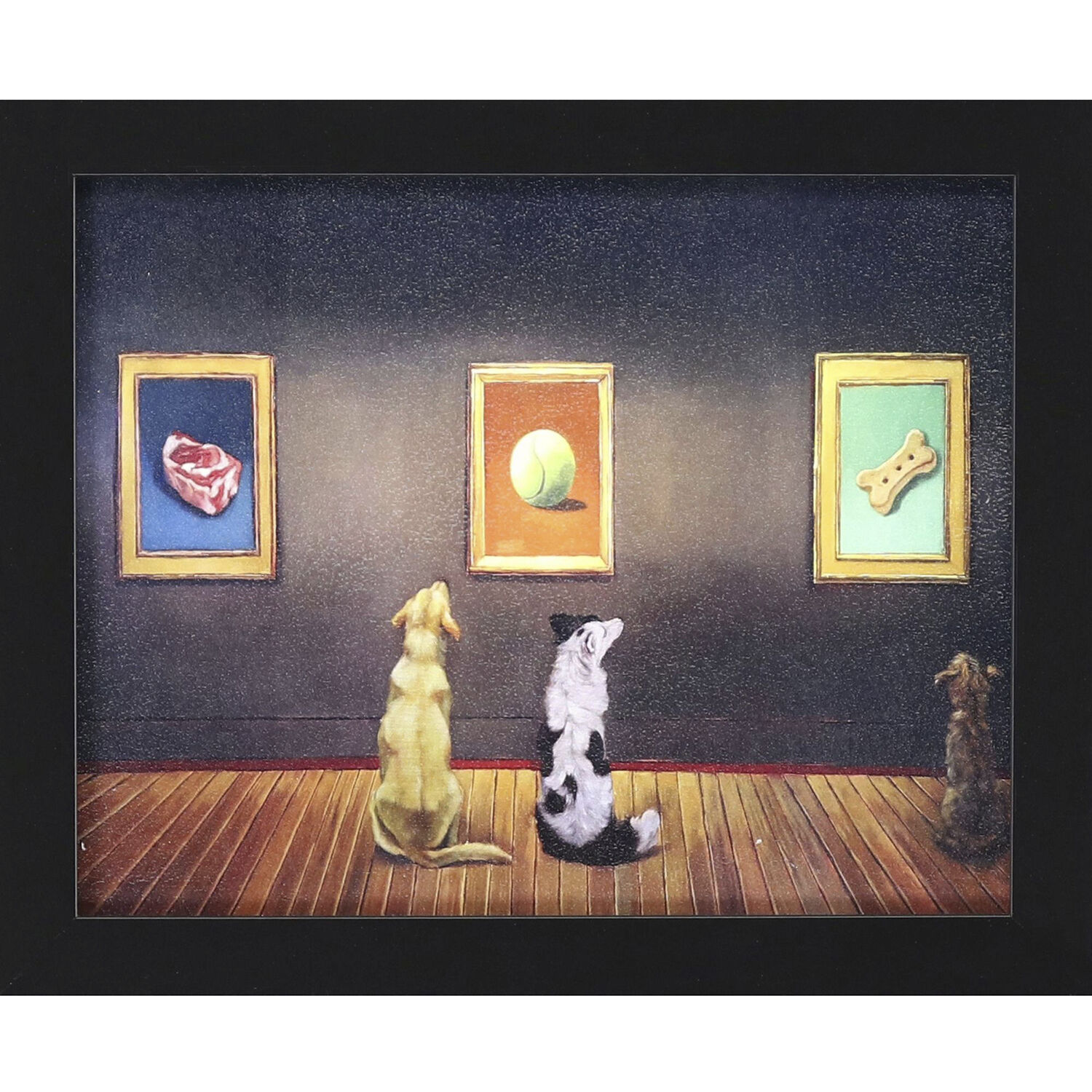 Animals 11 X 9 inch Non-Glass Framed Art, Propac
