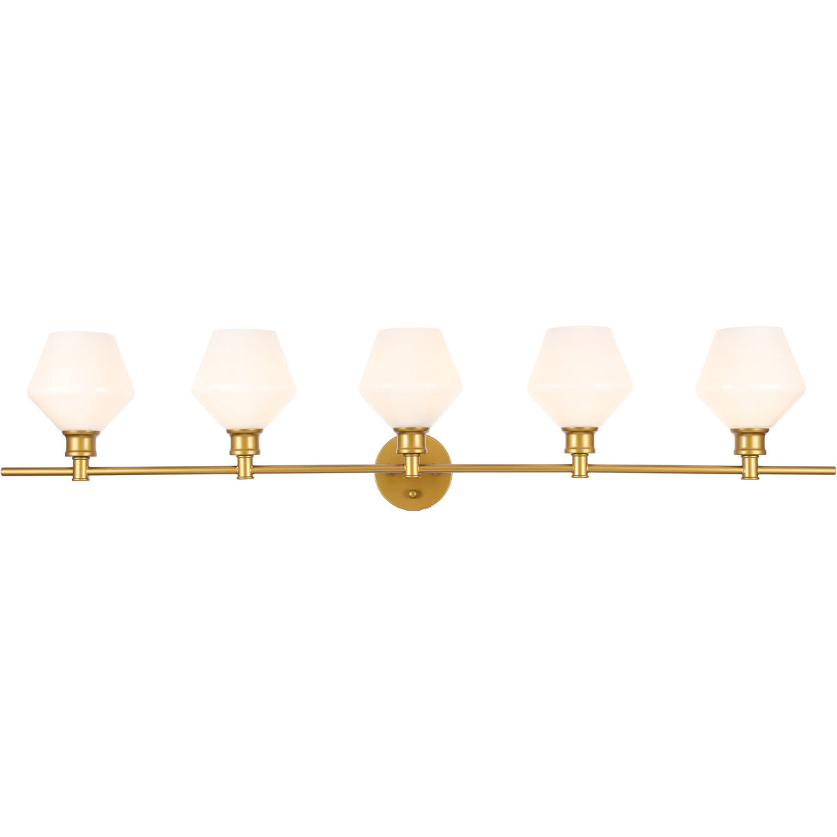 Rochester 5 Light 47 inch Brass Wall sconce Wall Light