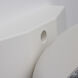 Edgewood LED 6 inch White Emergency Lighting Wall Light
