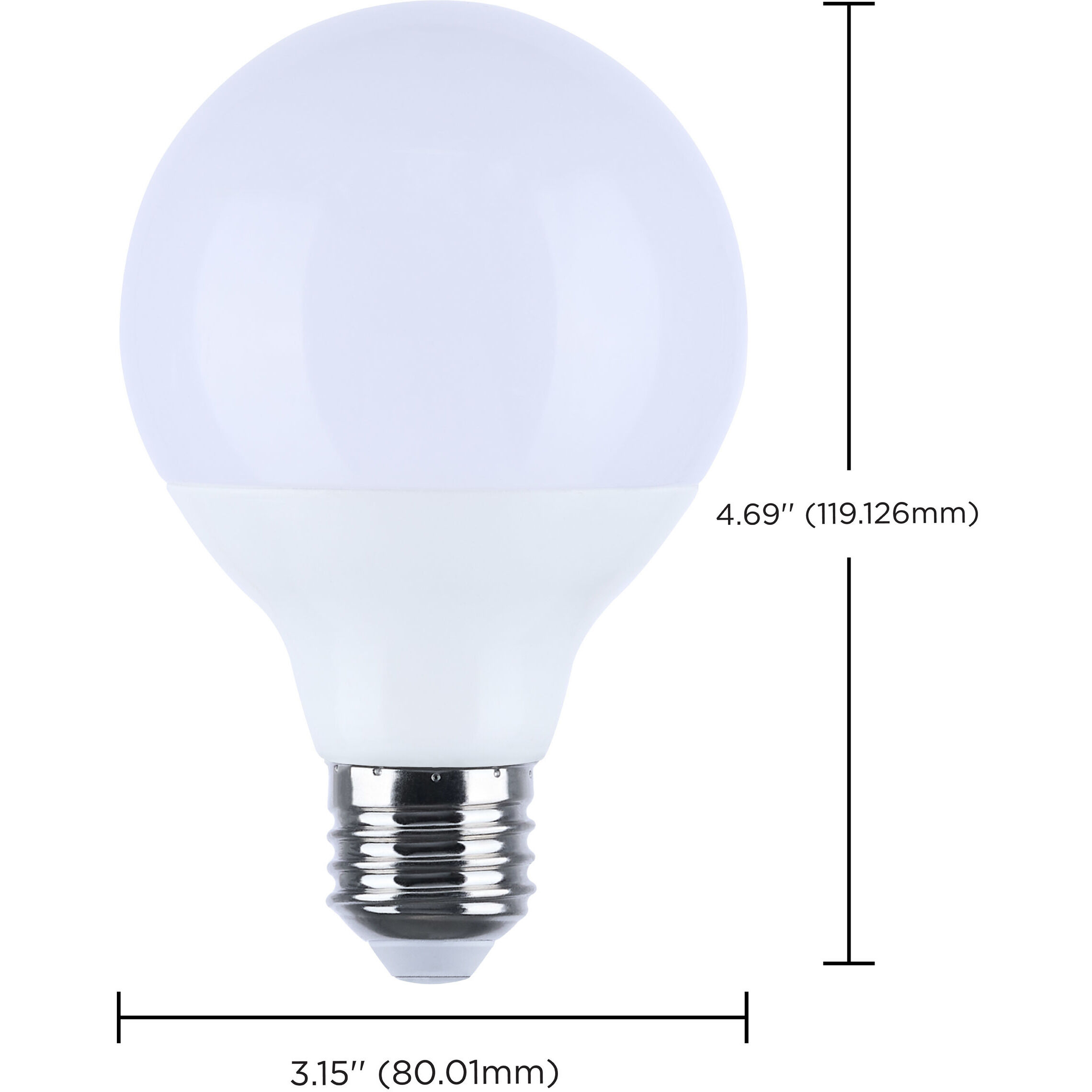 Starfish LED G25 E26 10.00 watt 2700K-5000K LED Bulb