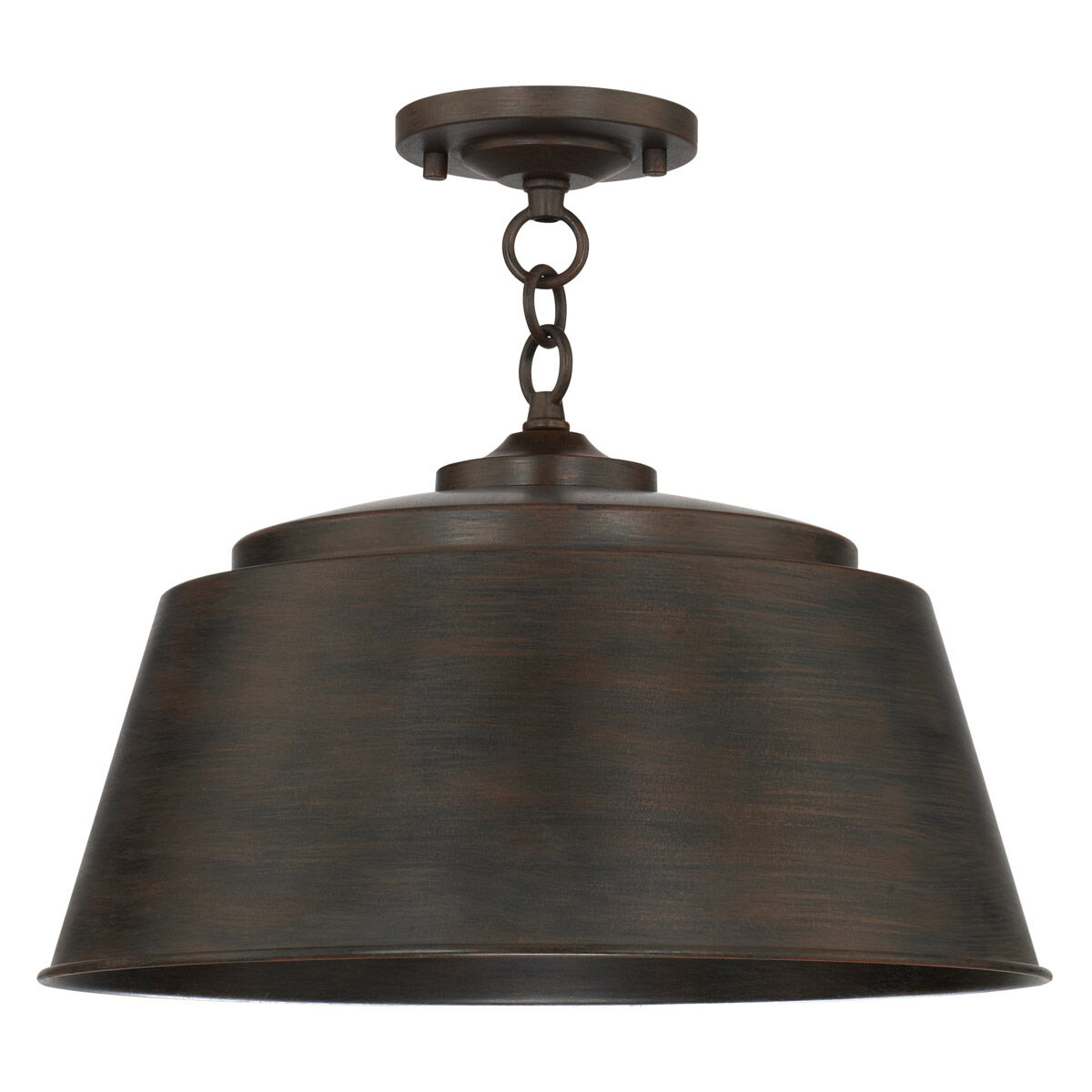 Tybee 1 Light 16 inch Nordic Grey Pendant Ceiling Light, Convertible Dual Mount