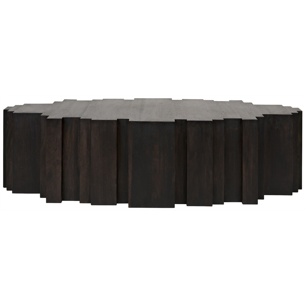 Royce 70 X 36 inch Ebony Walnut Coffee Table
