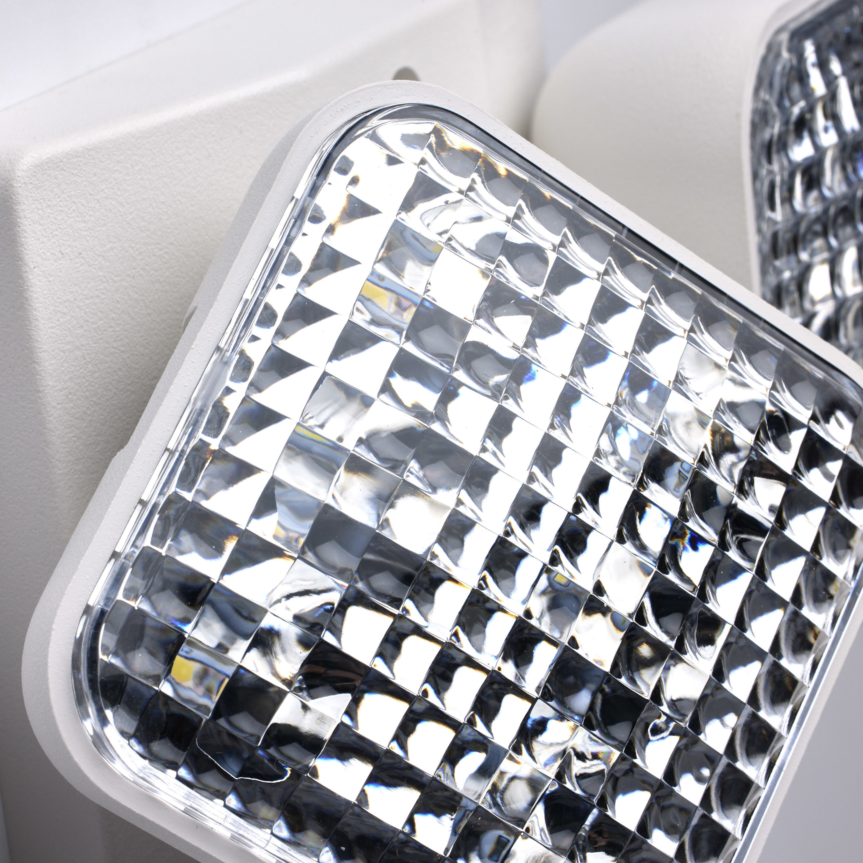 Edgewood LED 9 inch White Emergency Lighting Wall Light