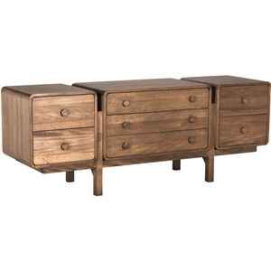 Minsk 80 X 22 inch Dark Walnut Sideboard