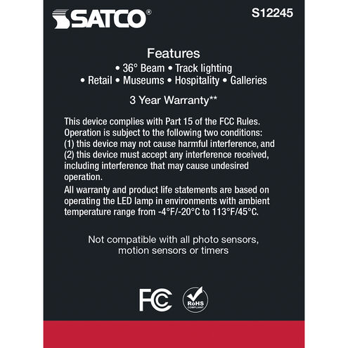 Lumos LED LED G53 7.00 watt 3000K Light Bulb