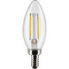 Lumos LED Candelabra 3 watt 120 2700K LED Filament, LED Filament
