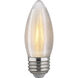 Lumos LED C11 Medium E26 2 watt 120V 2700K Light Bulb