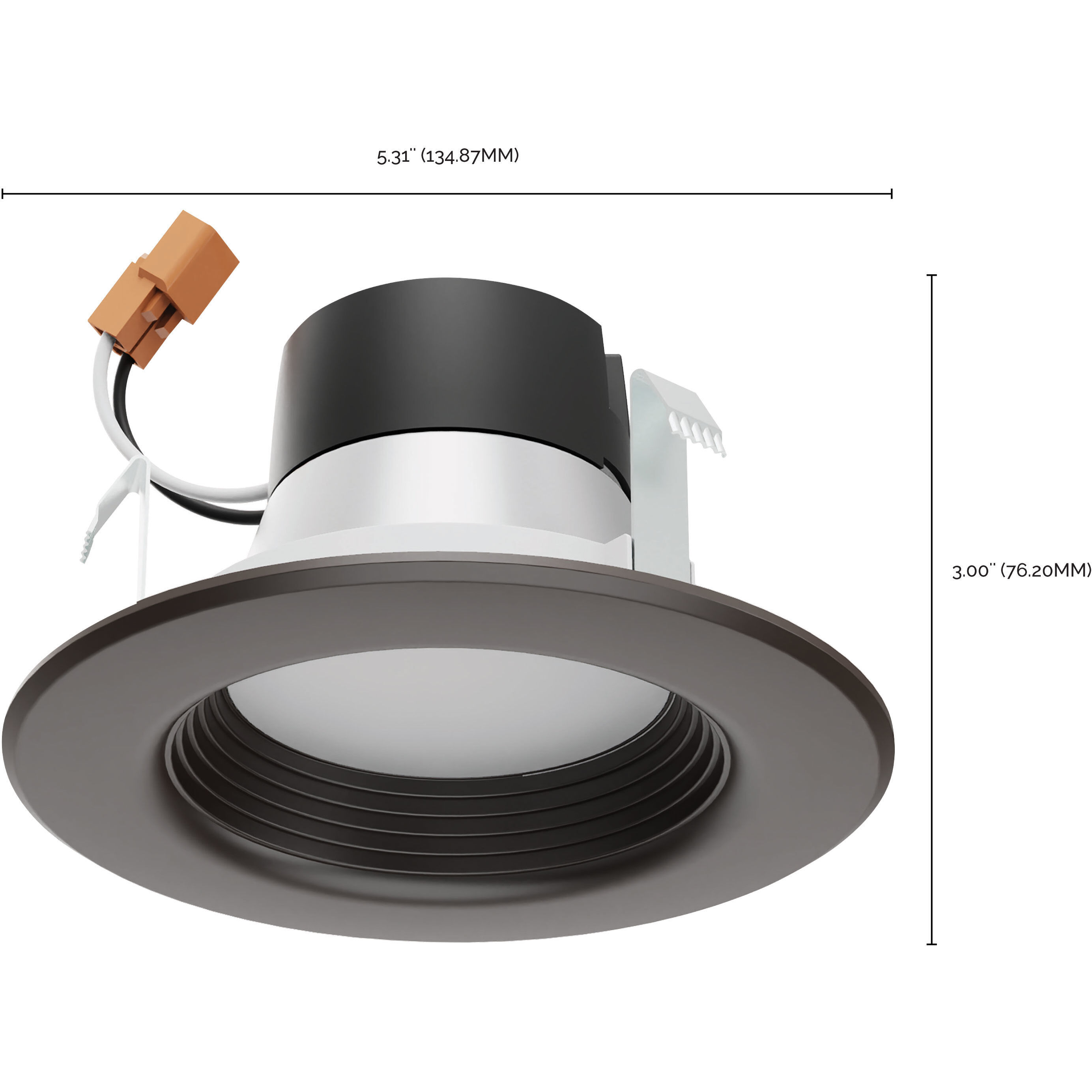 Edgewood LED Module Bronze Recessed