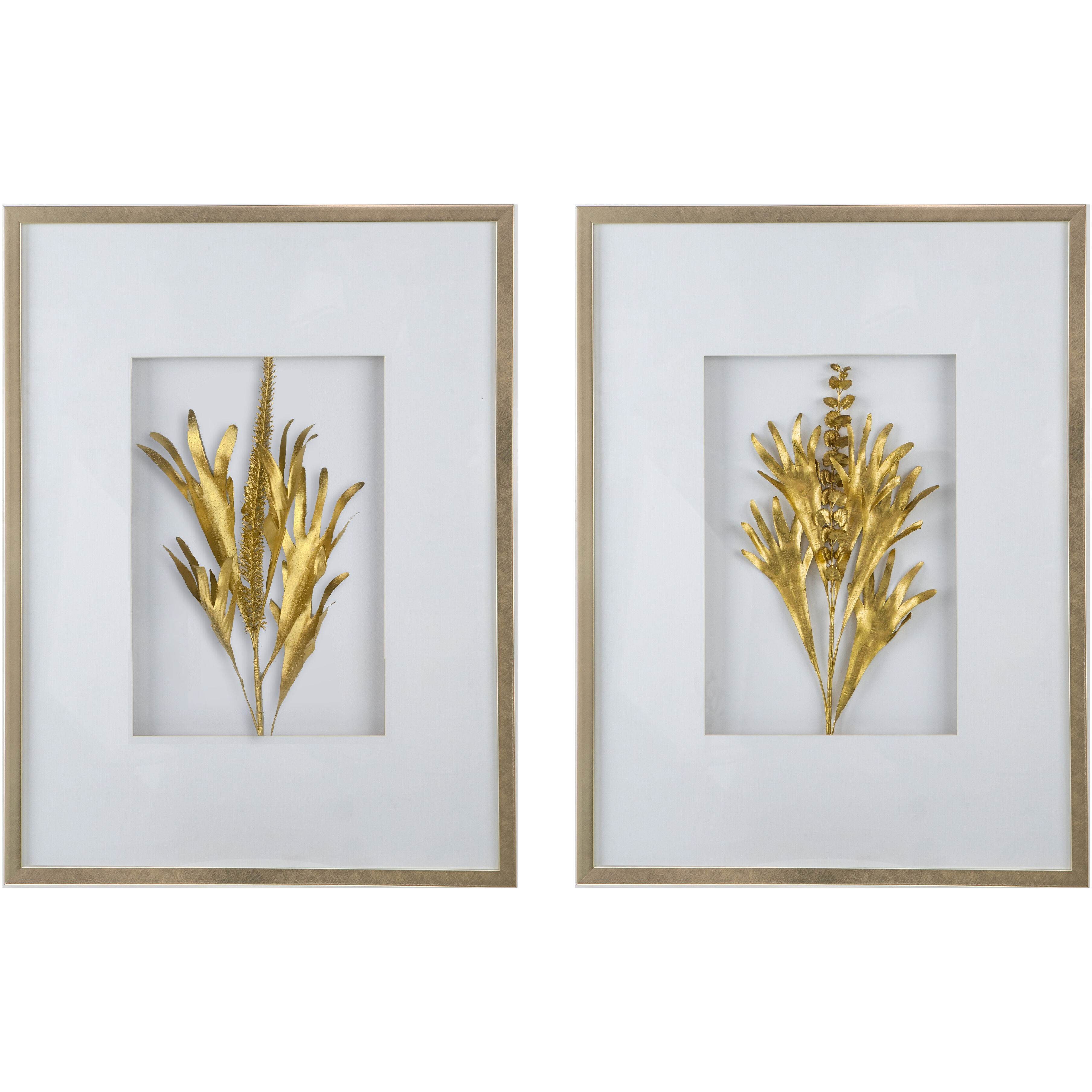 Botanical Gold Wall Art