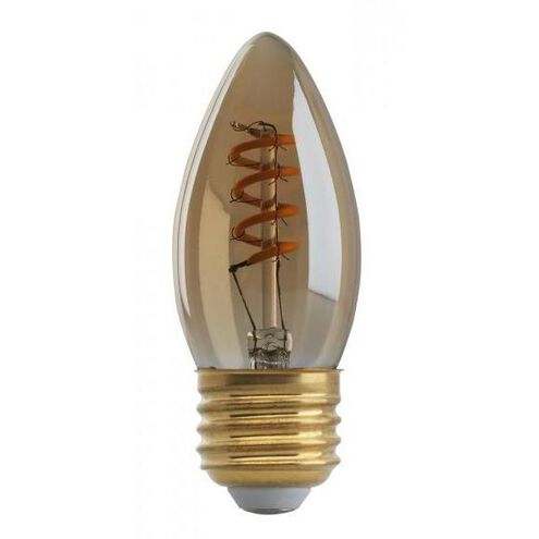 Lumos LED B10 Medium E26 2.3 watt 120V 2000K Light Bulb, LED Spiral Filament