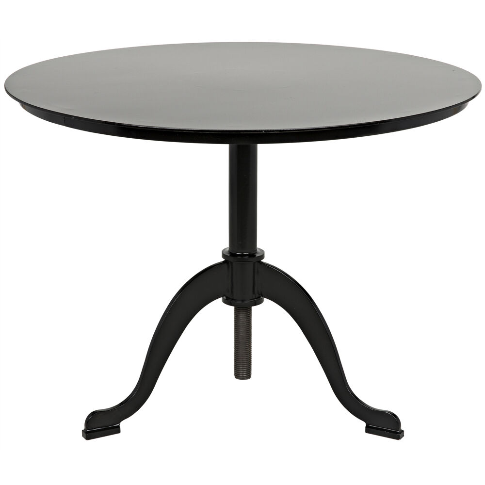 Kaldera 29 X 29 inch Matte Black Side Table