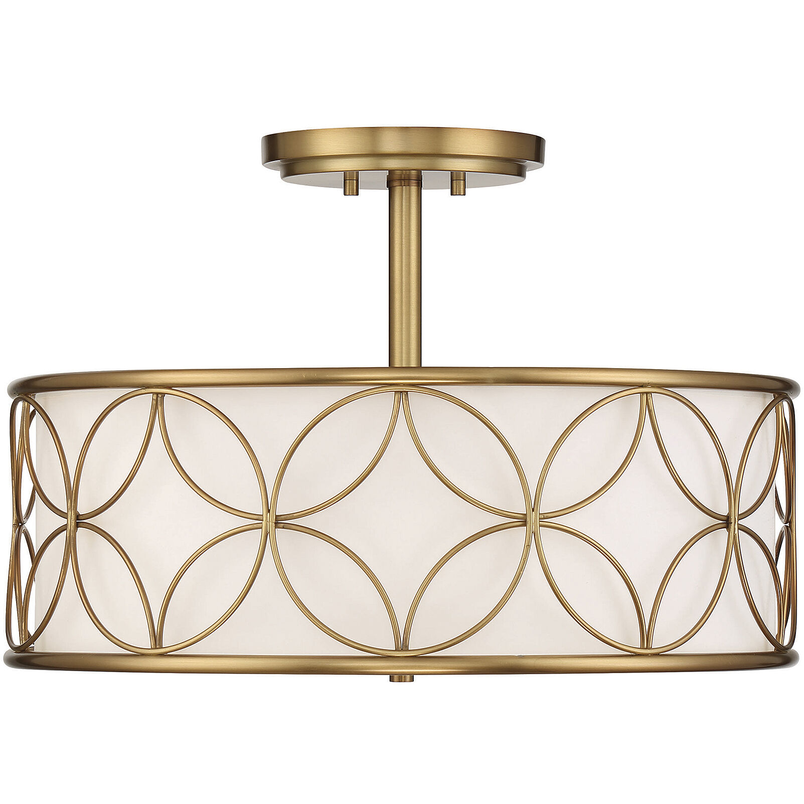 Reid 4 Light 20.00 inch Semi-Flush Mount