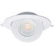 Starfish Intergrated LED White Direct Wire Recessed