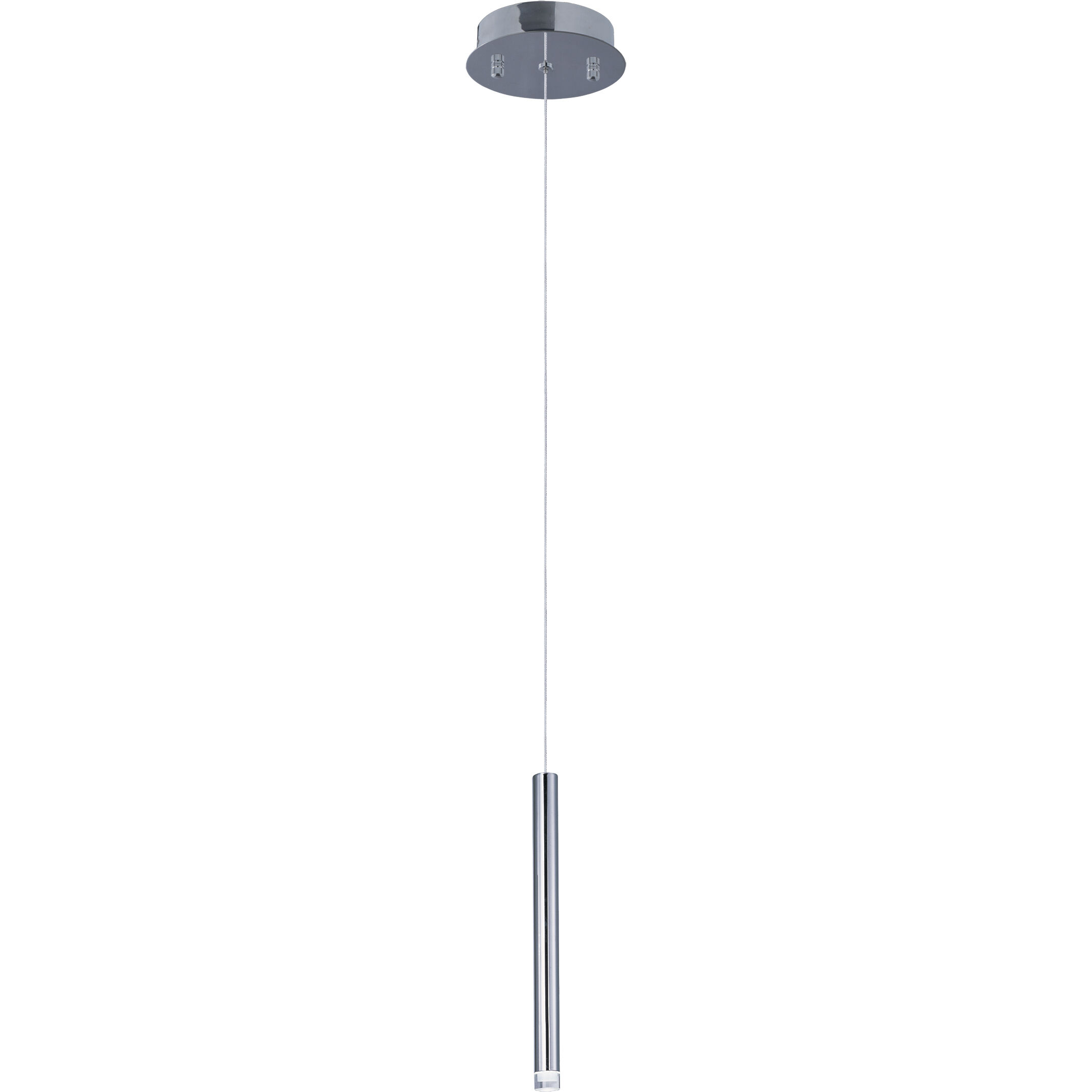 Picolo LED 1 inch Polished Chrome Mini Pendant Ceiling Light