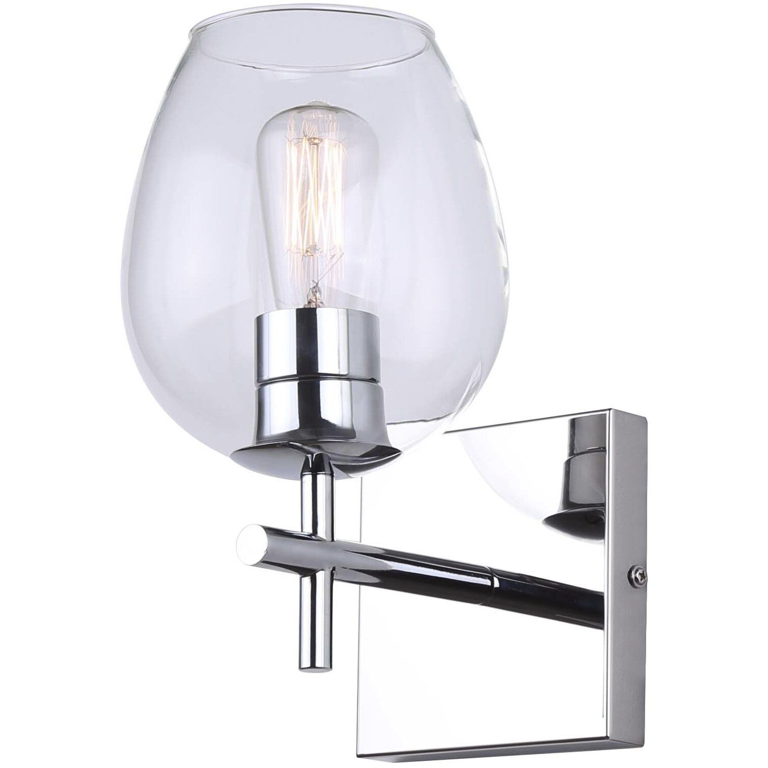 Cain 1 Light 5.75 inch Bathroom Vanity Light