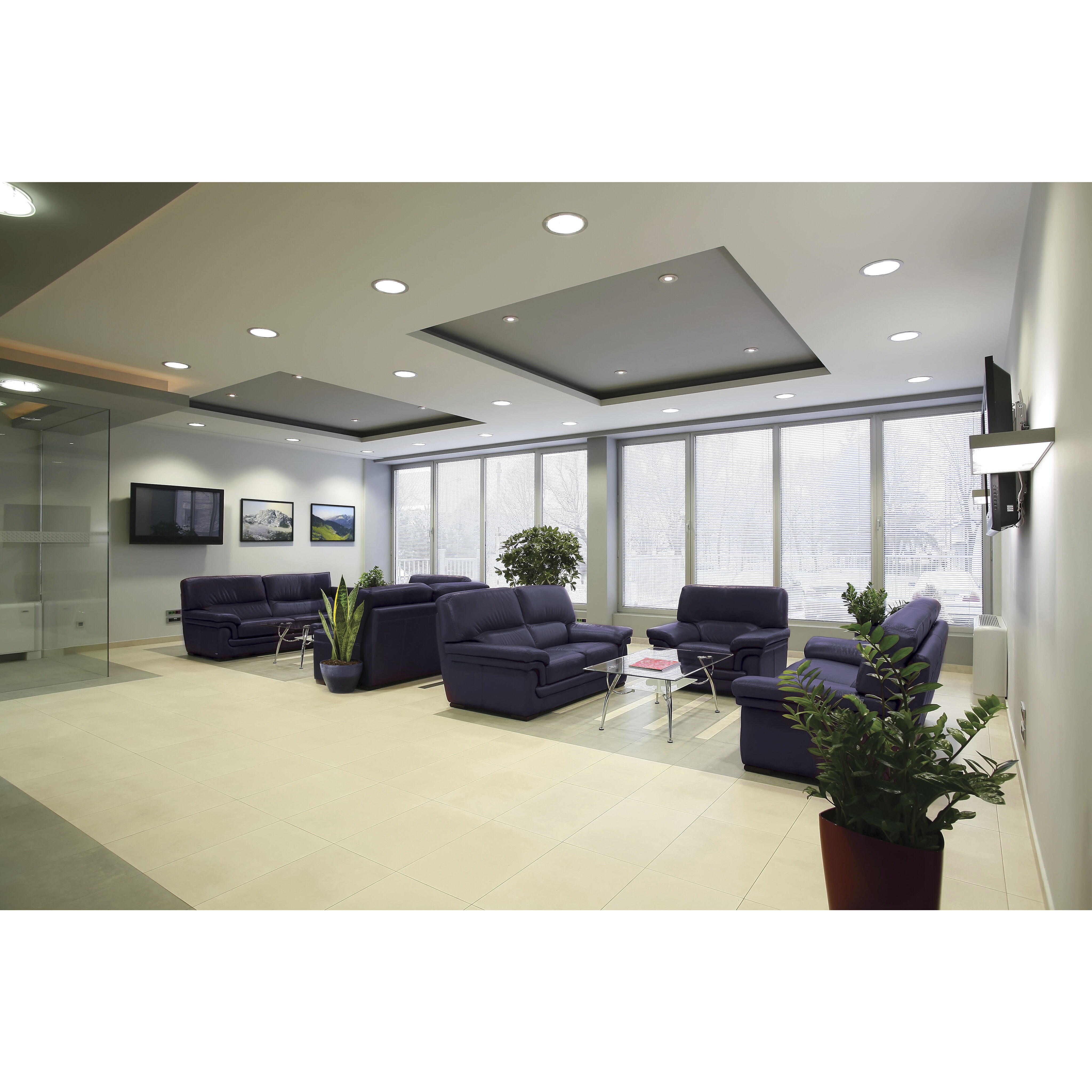 ColorQuick;PowerQuick Integrated LED Matte White Recessed