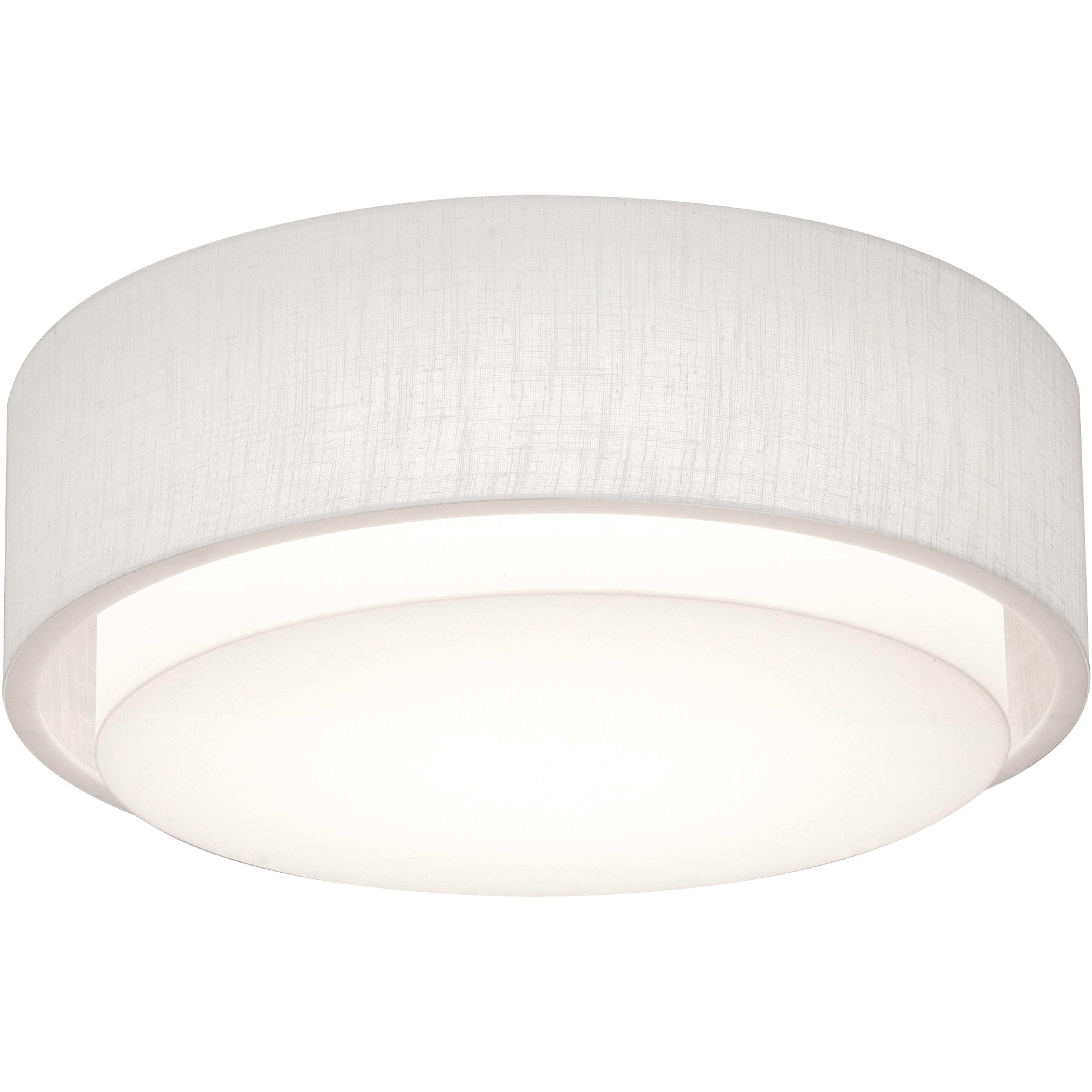 Sanibel 2 Light 16.00 inch Flush Mount