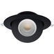 Starfish Intergrated LED Black Direct Wire Recessed