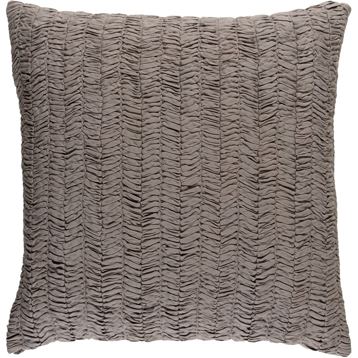 Lindon Light Gray Euro Sham Engineered