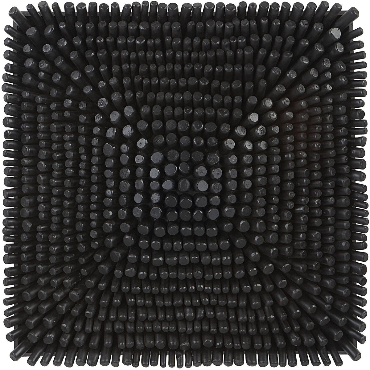 Portside Satin Black Wood Wall Panel