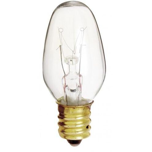 Lumos Incandescent C7 Candelabra E12 4 watt 120V 2700K Light Bulb