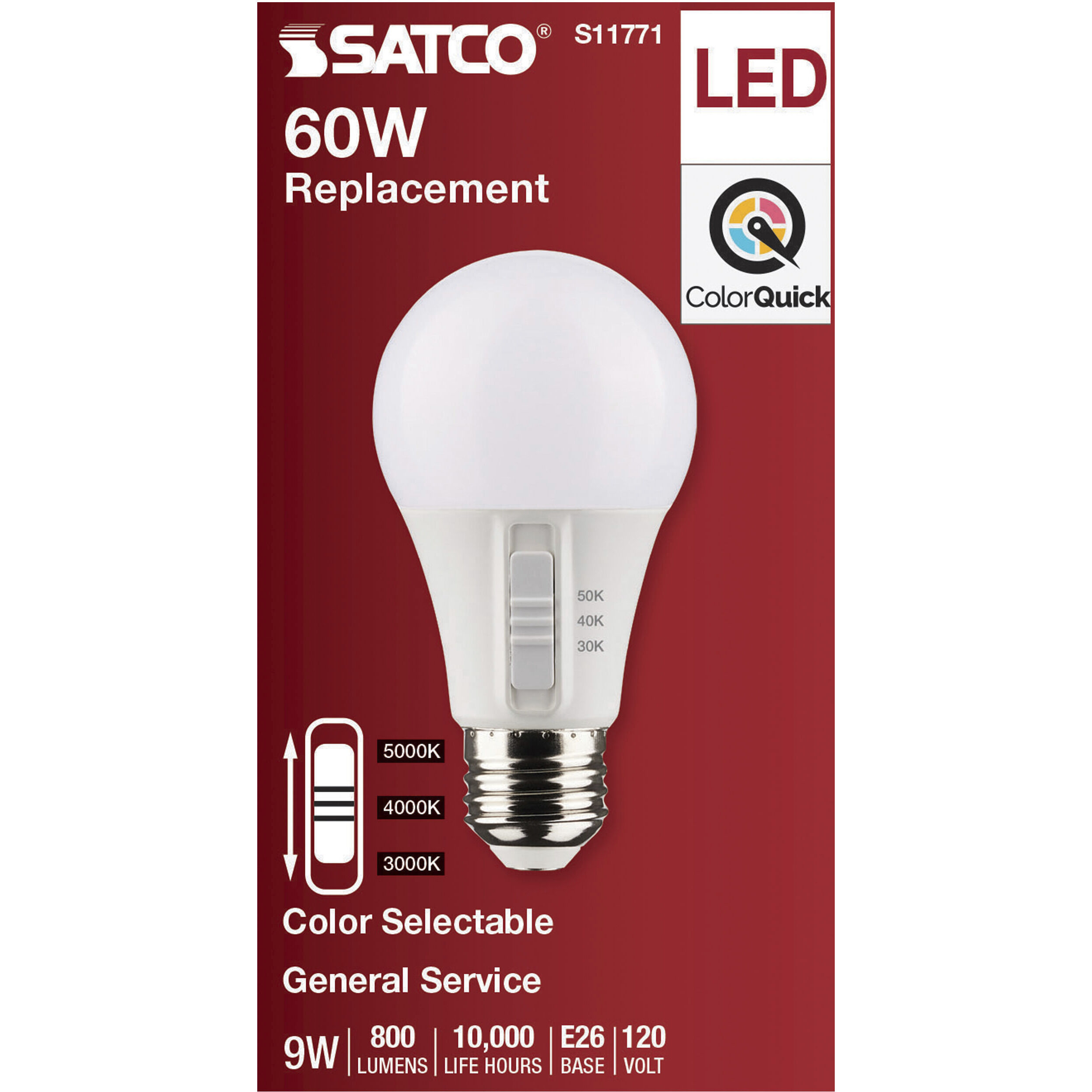 Lumos Medium 9.00 watt 3000K Light Bulb