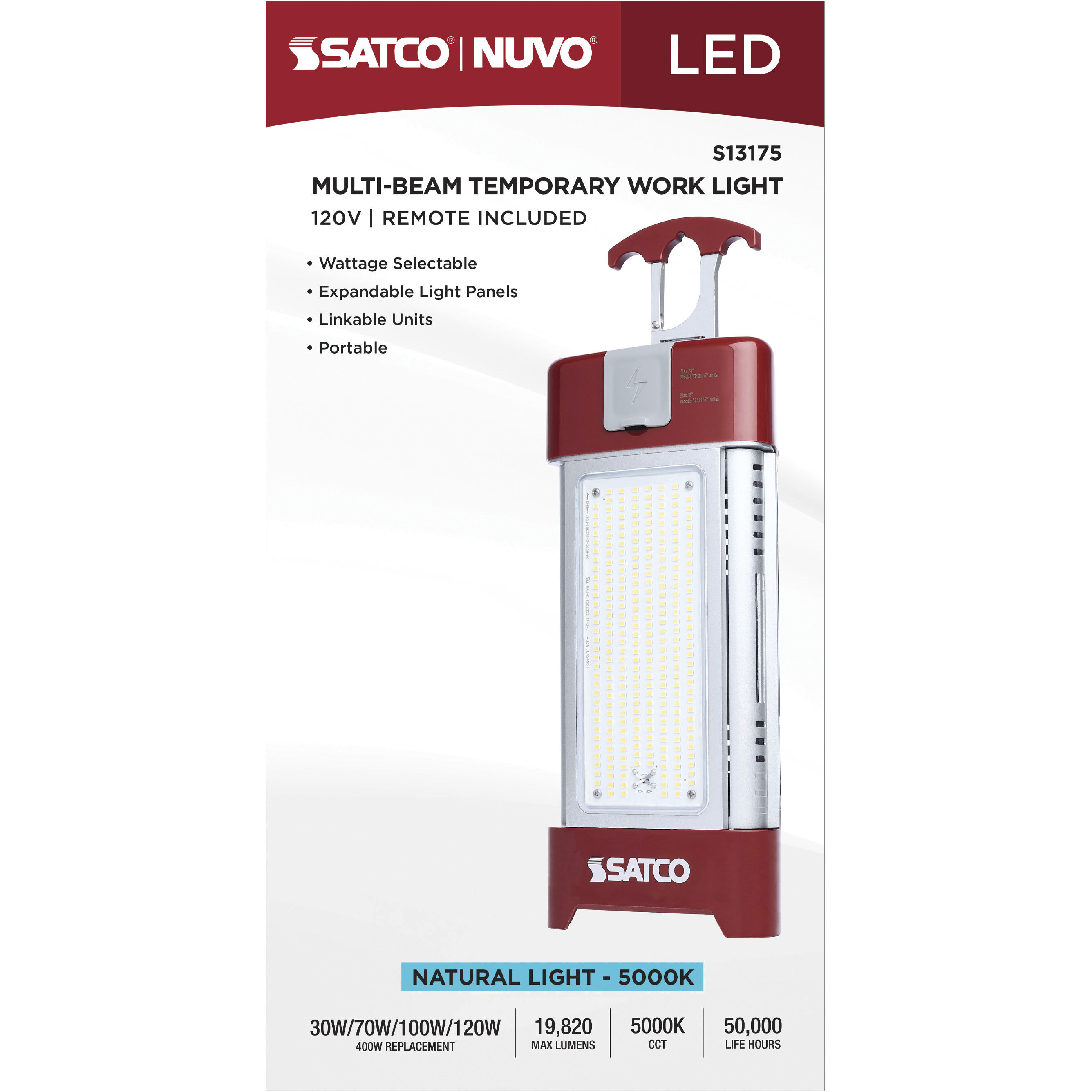 PowerQuick Red 120.00 watt LED Work Lights