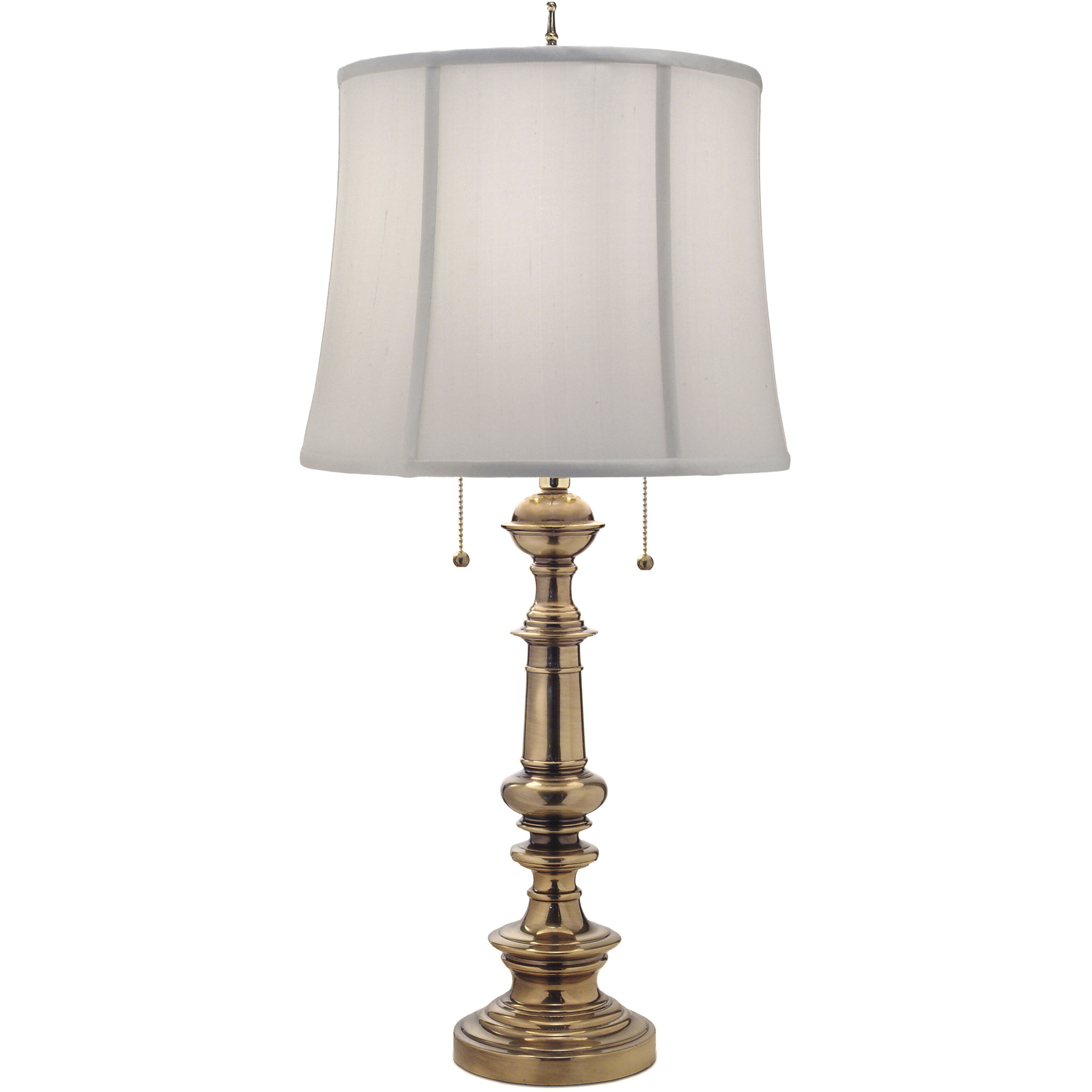 Ellie 32 inch 100 watt Burnished Brass Table Lamp Portable Light