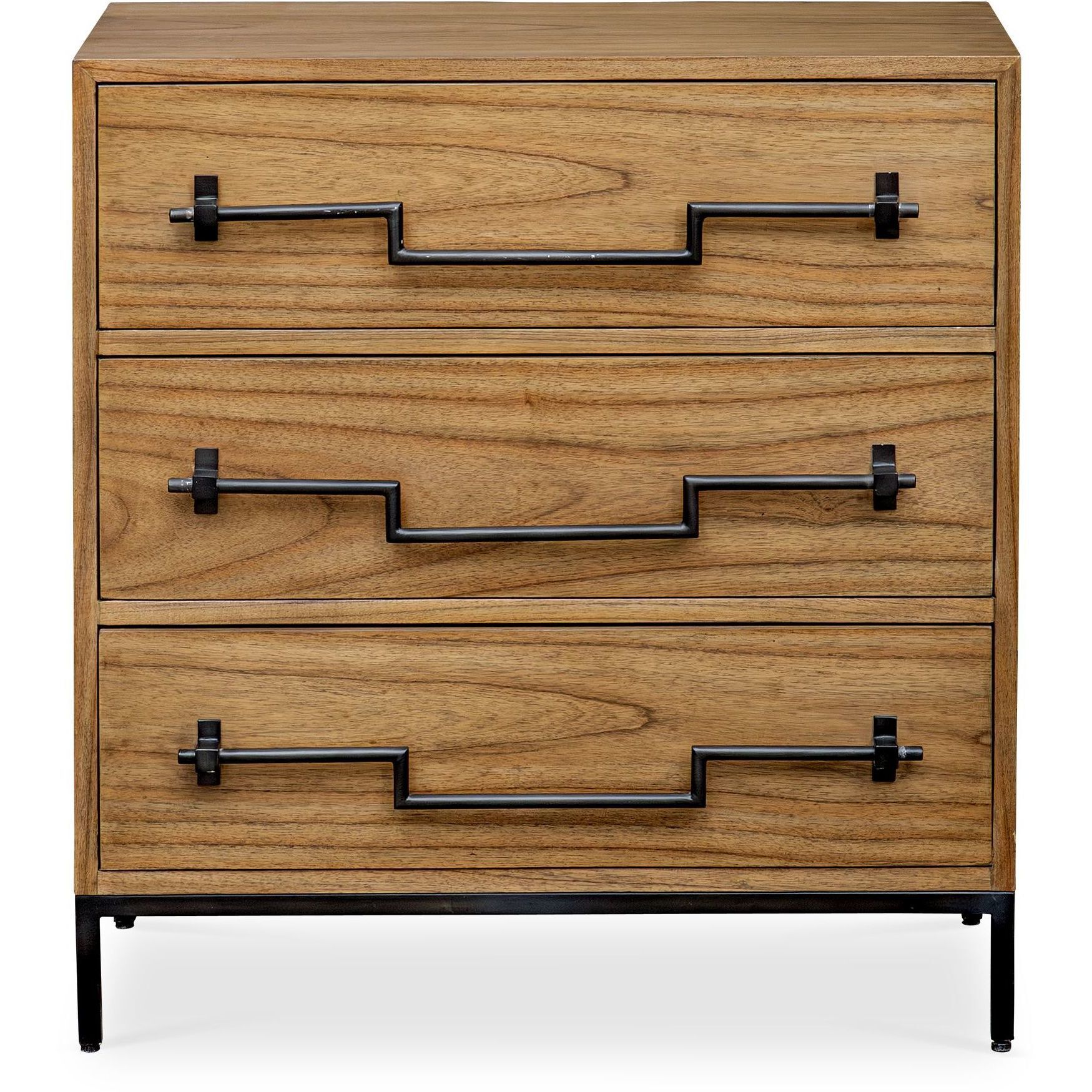 Jory Natural Mango Wood and Iron Accent Chest