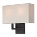 Pierson 2 Light 13 inch Bronze ADA ADA Wall Sconce Wall Light