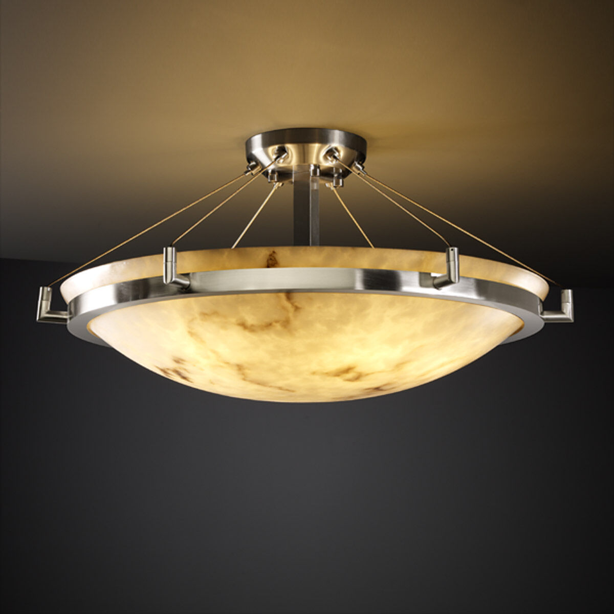 Lumenaria 6 Light 27.00 inch Semi-Flush Mount