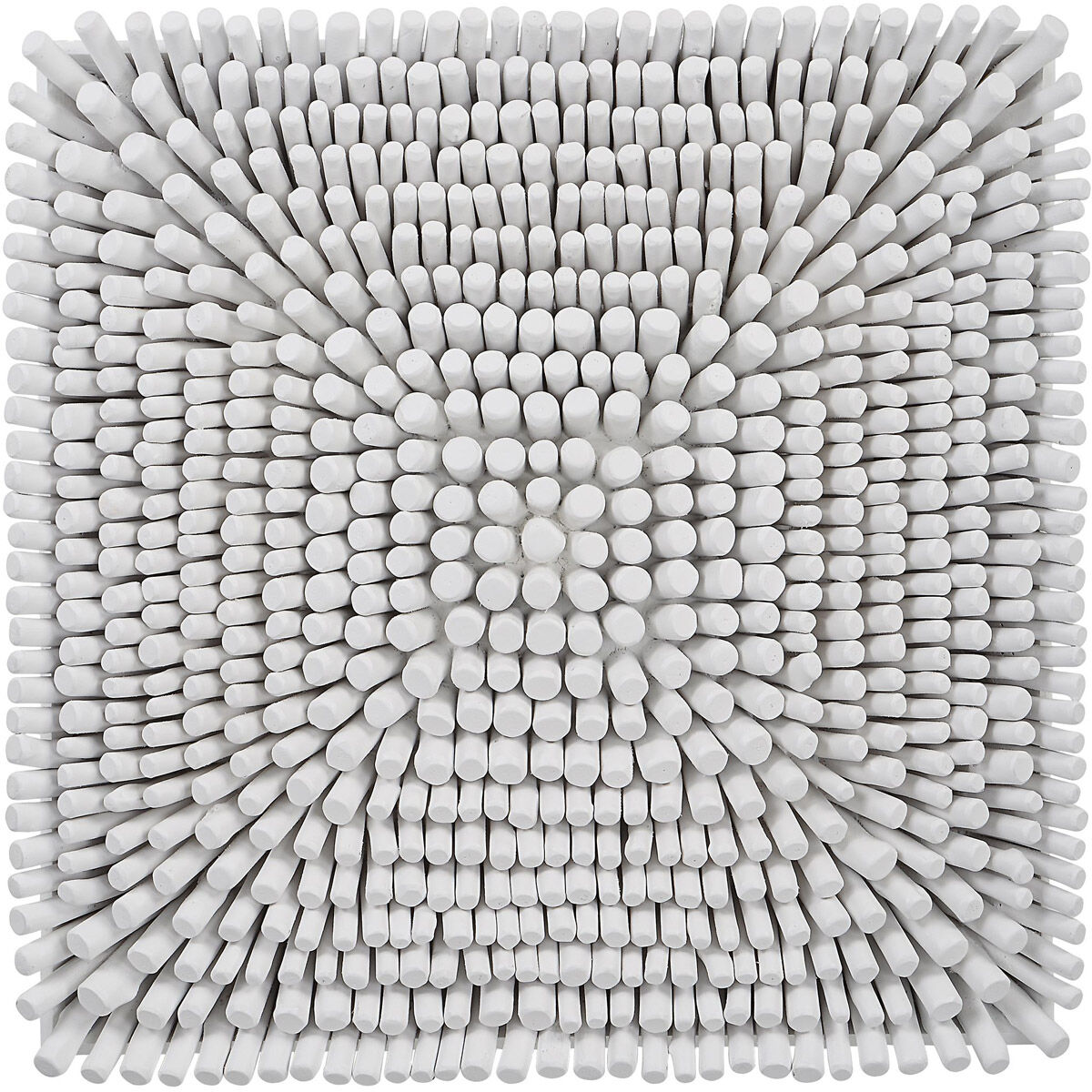 Portside Matte White Wood Wall Panel