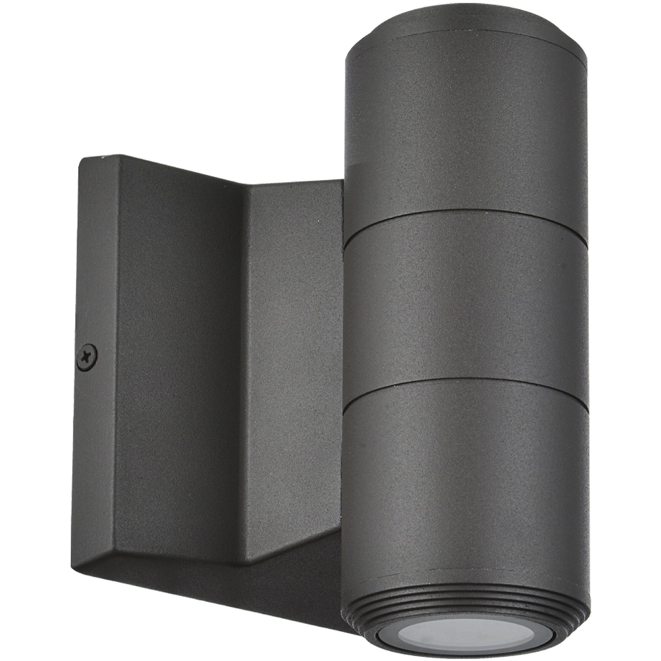 Olivette LED 6.5 inch Matte Black Outdoor Wall Sconce