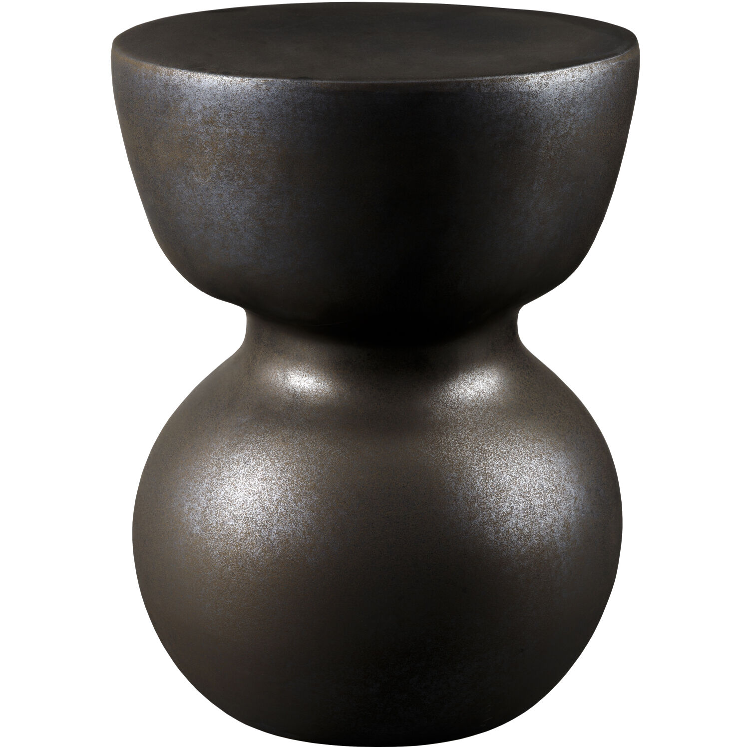 Arita 17.7 X 13.1 inch Charcoal End Table