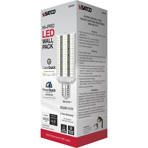 Hi-Pro LED Mogul Extended 20.00 watt 3000K HID Replacements
