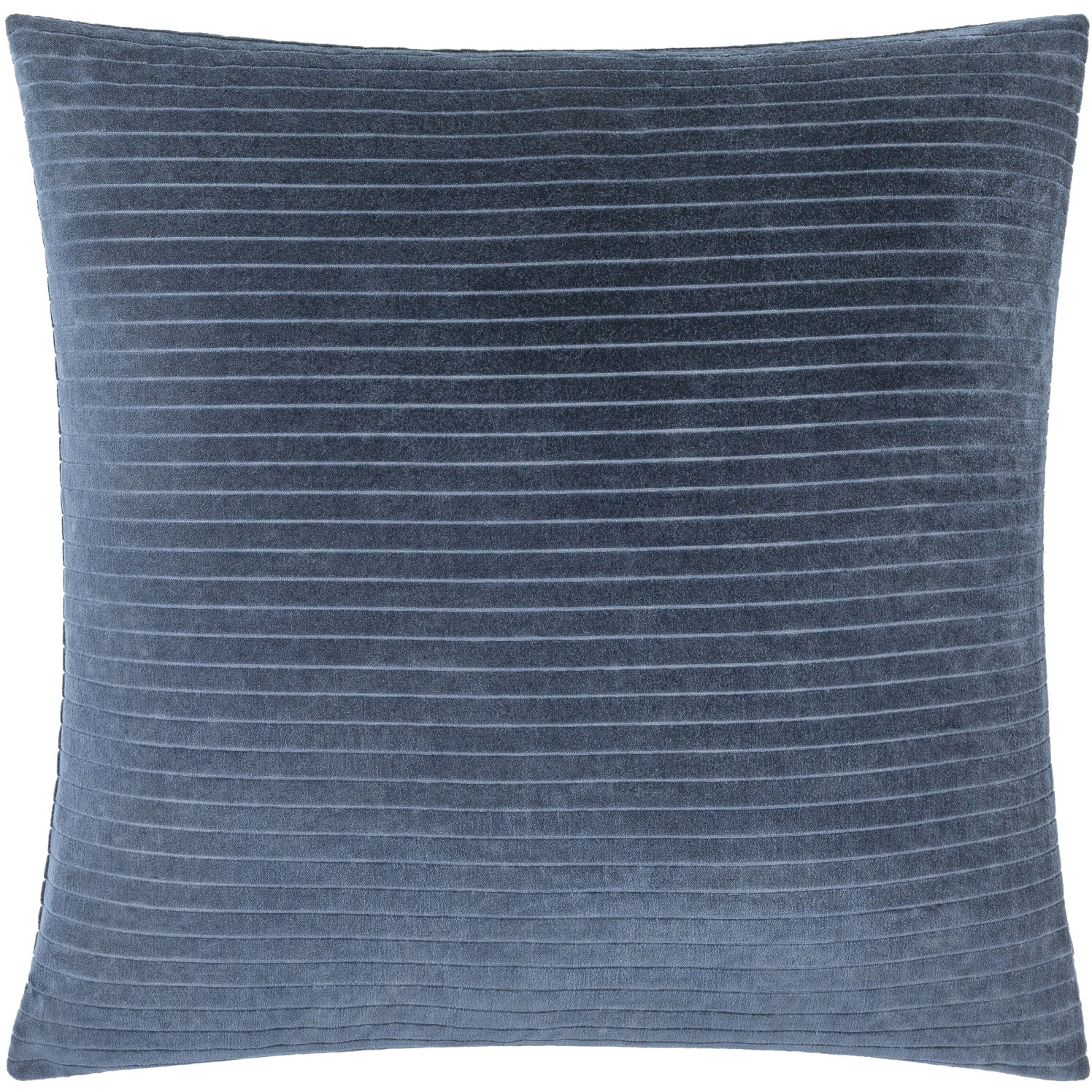 Cotton Velvet Stripes Decorative Pillow