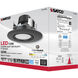 Edgewood Integrated Black Recessed, Retrofits
