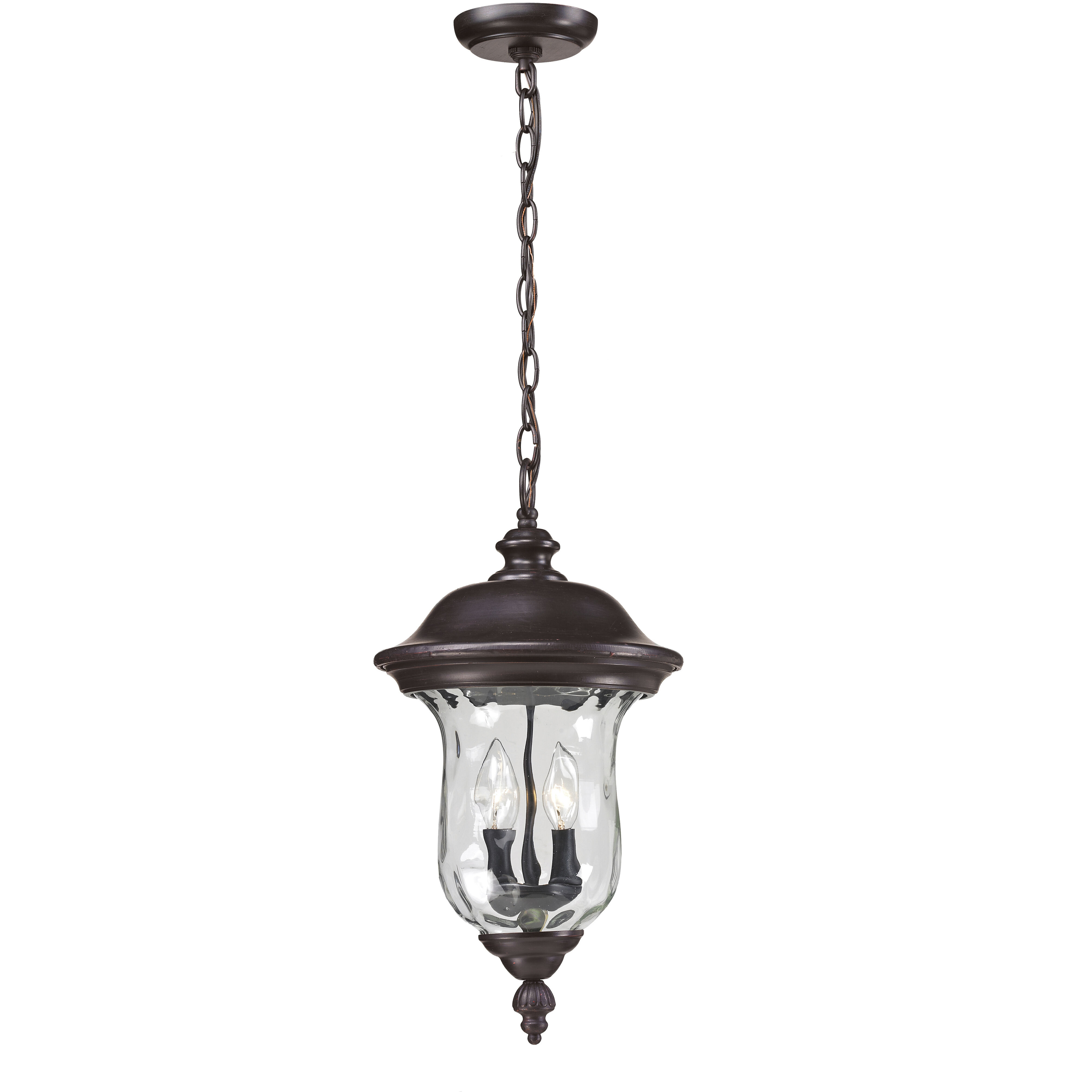 Armstrong 2 Light 10.00 inch Outdoor Pendant/Chandelier
