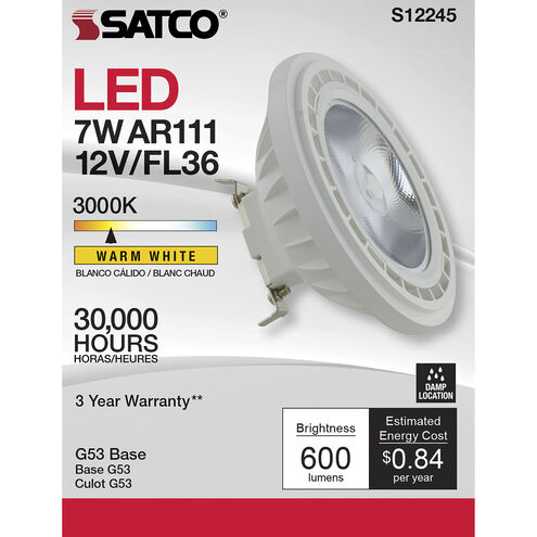 Lumos LED LED G53 7.00 watt 3000K Light Bulb