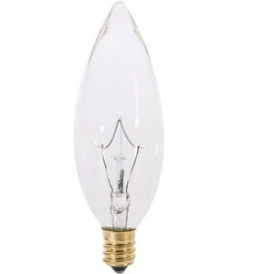 Lumos Incandescent BA9 1/2 European E14 25 watt 120V 2700K Light Bulb