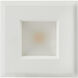 Edgewood Integrated LED White Recessed