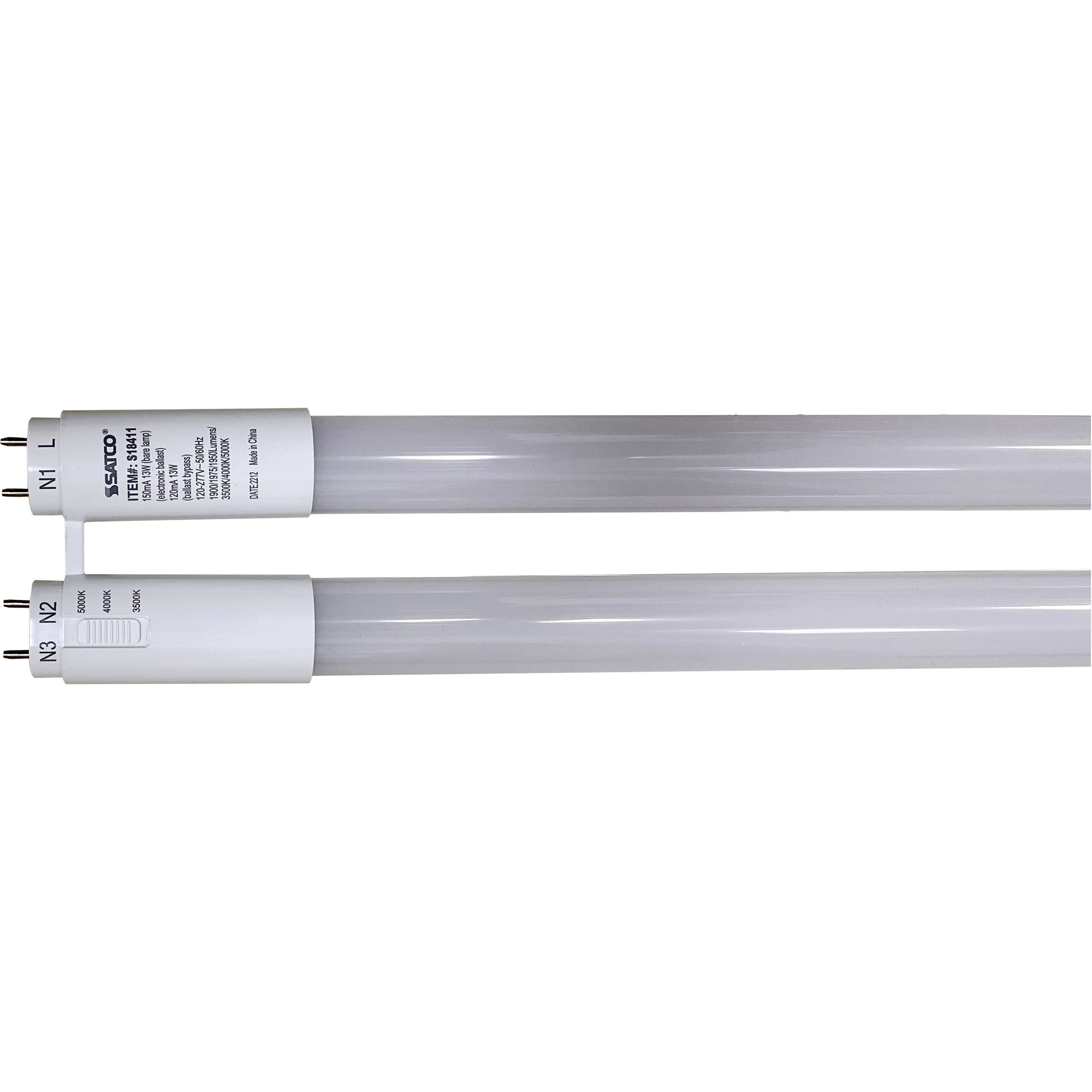 Satco S18411 13 Watt T8 U Bend LED