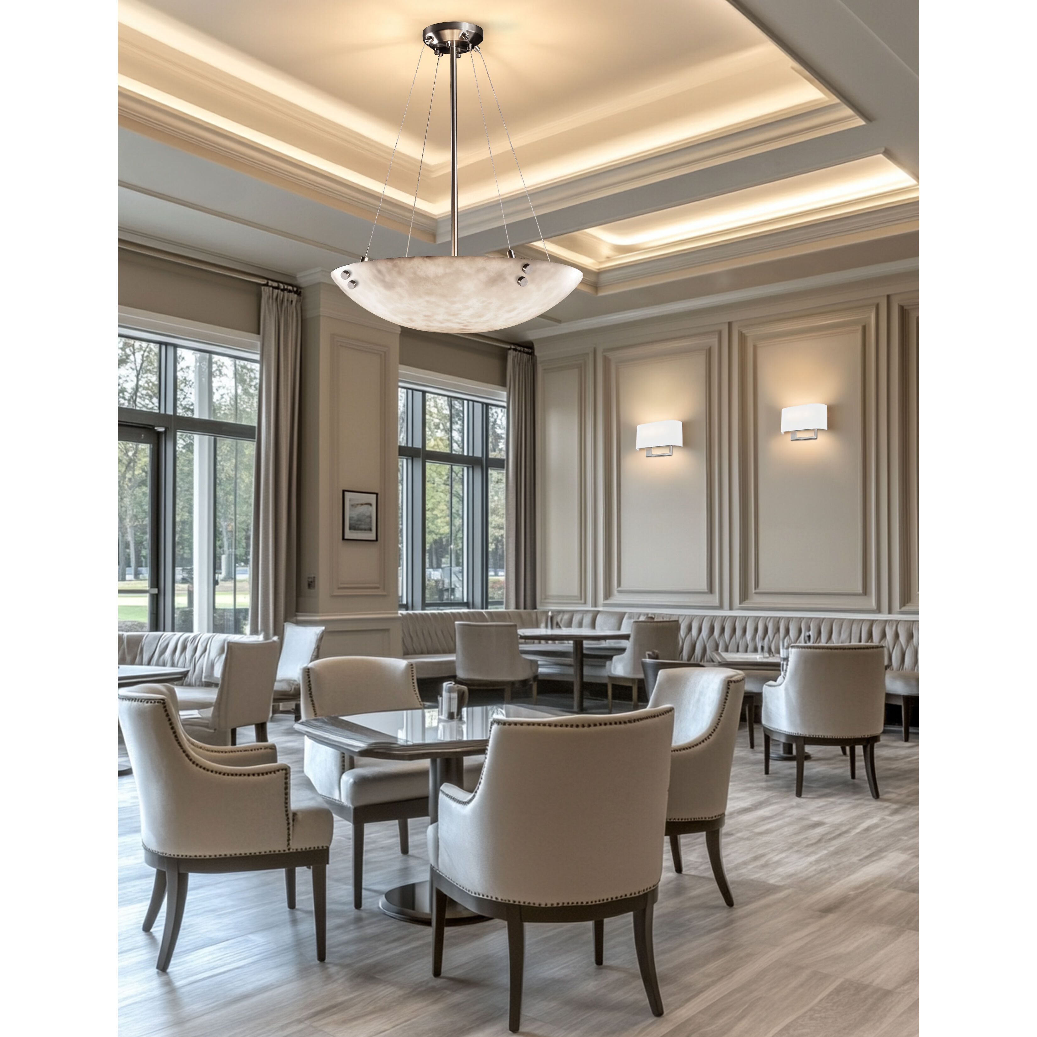 Clouds 6 Light 27.00 inch Pendant